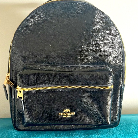 Coach Handbags - NEW COACH Sparkly BACKPACK 🎒